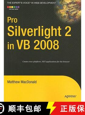 【3-4周达】Pro Silverlight 2 in VB 2008 [9781430216025]