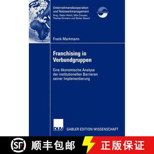 Franchising 9783824477043 s... Analyse 4周达 der Verbundgruppen Barrieren Eine institutionellen ökonomische