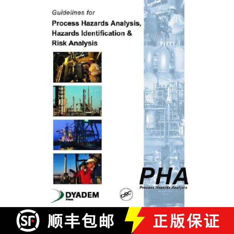 【3-4周达】Guidelines for Process Hazards Analysis (Pha, Hazop), Hazards Identification, and Risk Ana... [9780849319099]