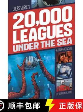 【3-4周达】20,000 Leagues Under the Sea (Graphic Revolve: Common Core Editions): A Graphic Novel [9781496500021]