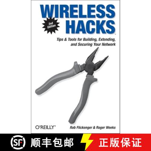 【3-4周达】Wireless Hacks: Tips & Tools for Building, Extending, and Securing Your Network [9780596101442]