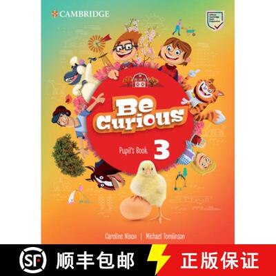 【3-4周达】Be Curious Level 3 Pupil's Book [9781108794053]