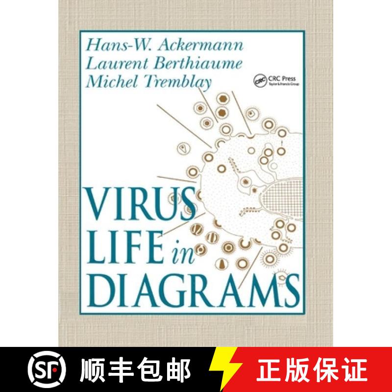 【3-4周达】Virus Life in Diagrams [9780367400538]