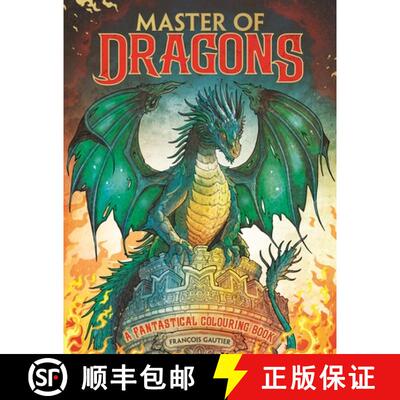 【3-4周达】Master of Dragons : A Fantastical Colouring Book [9781915751416]