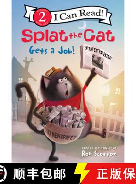 【3-4周达】Splat the Cat Gets a Job! [9781098255879]