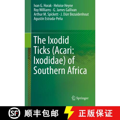 【3-4周达】精装 The Ixodid Ticks (Acari: Ixodidae) of Southern Africa [9783319706405]