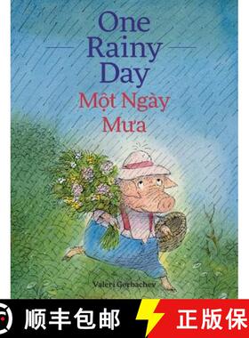 【3-4周达】One Rainy Day / Mot Ngay Mua: Babl Children's Books in Vietnamese and English [9781683042181]