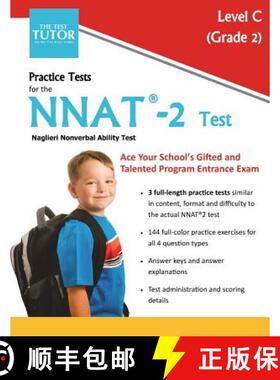 【3-4周达】Practice Tests for the NNAT 2 Test - Level C: Grade 2 [9780998052311]