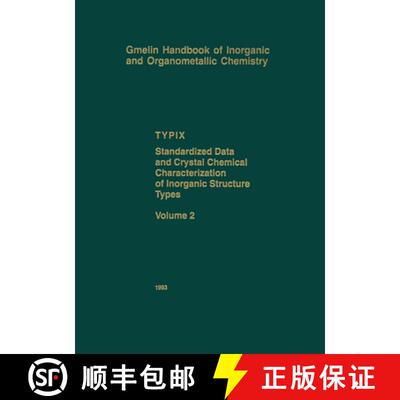 【3-4周达】TYPIX Standardized Data and Crystal Chemical Characterization of Inorganic Structure Types... [9783540936831]