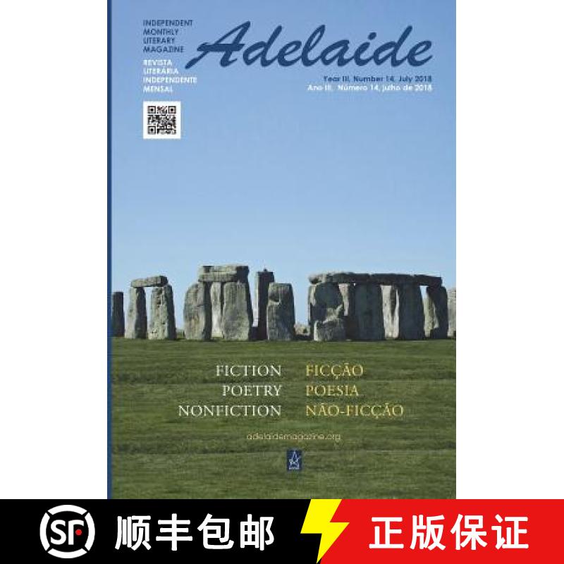 【3-4周达】Adelaide Literary Magazine No.14: July 2018 [9781949180152]