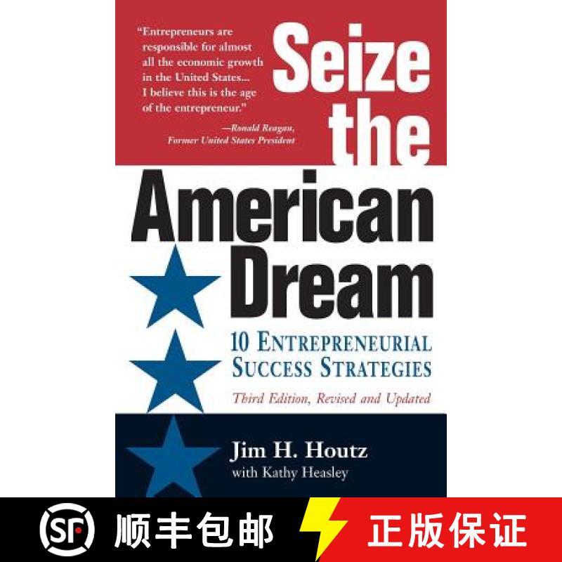 【3-4周达】Seize the American Dream: 10 Entrepreneurial Success Strategies 3rd Edition [9780971701212]