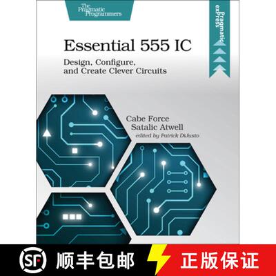 【3-4周达】Essential 555 IC : Design, Configure, and Create Clever Circuits [9781680507836]