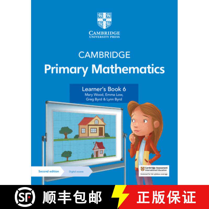 【3-4周达】Cambridge Primary Mathematics Learner's Book 6 with Digital Access (1 Year) [9781108746328]