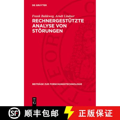 【3-4周达】Rechnergestützte Analyse Von Störungen [9783112736449]