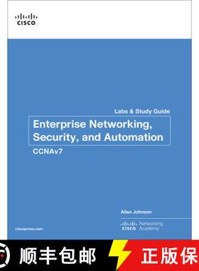 【3-4周达】Enterprise Networking, Security, and Automation Labs and Study Guide (Ccnav7) [9780136634690]
