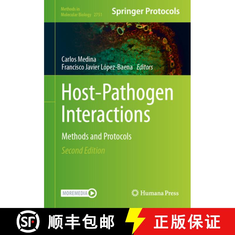 【3-4周达】Host-Pathogen Interactions : Methods and Protocols [9781071636169]