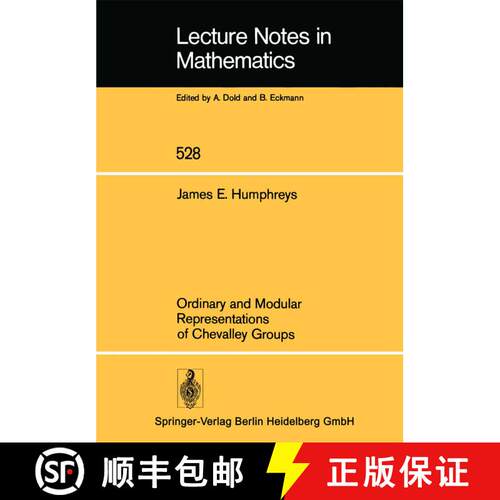 【3-4周达】Ordinary and Modular Representations of Chevalley Groups [9783540077961]