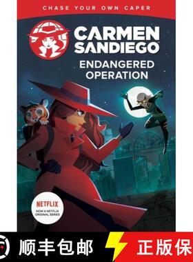 【3-4周达】Carmen Sandiego: Endangered Operation (Choose-Your-Own Capers) [9781328629074]