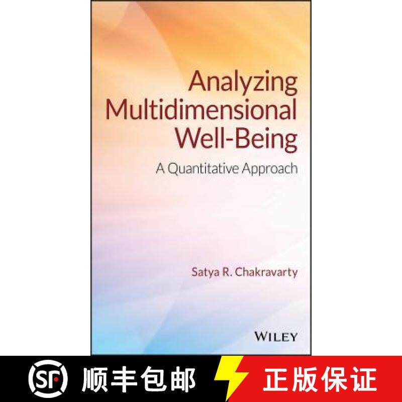 【3-4周达】Analyzing Multidimensional Well-Being: A Quantitative Approach [Wiley统计学] [9781119256908]
