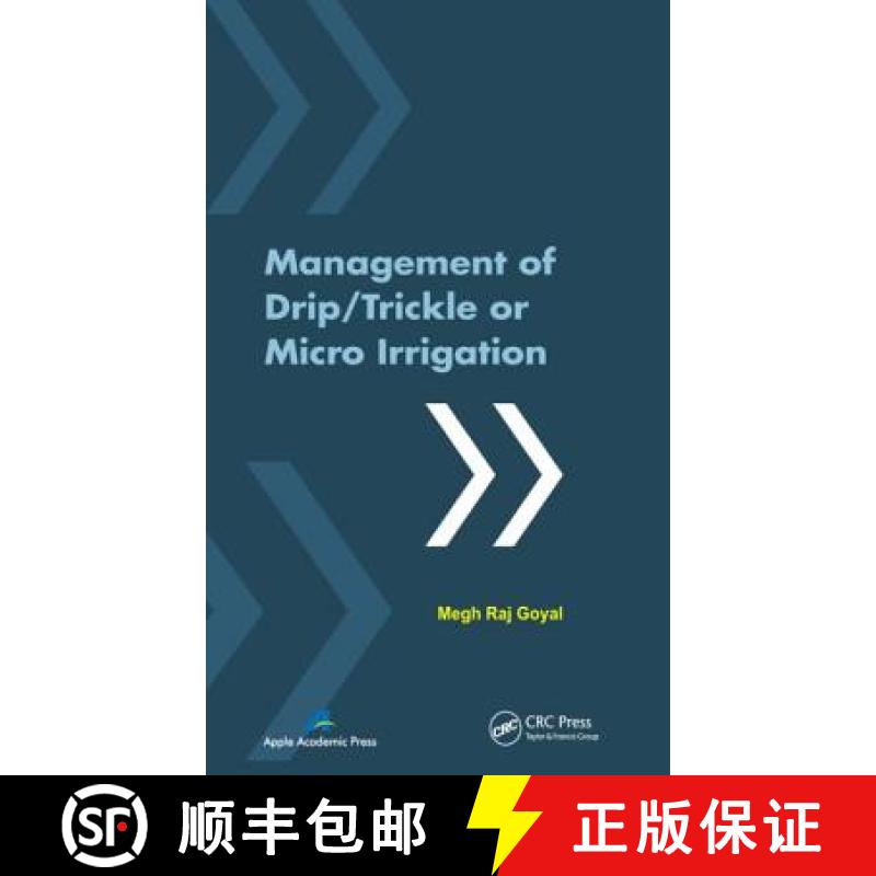 【3-4周达】Management of Drip/Trickle or Micro Irrigation [9781926895123]