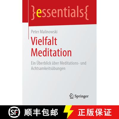 【3-4周达】Vielfalt Meditation: Ein UEberblick UEber Meditations- Und Achtsamkeitsubungen [9783658245672]
