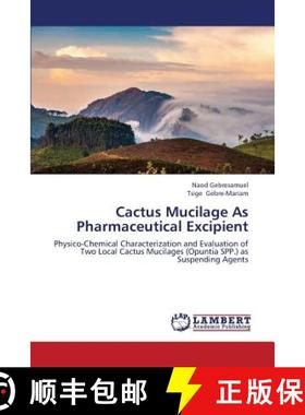 预订 Cactus Mucilage as Pharmaceutical Excipient [9783845419886]