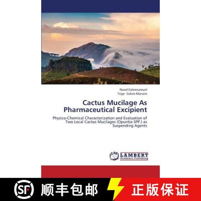 预订 Cactus Mucilage as Pharmaceutical Excipient [9783845419886]