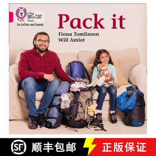 【3-4周达】Pack It: Band 01b/Pink B [9780008357610]