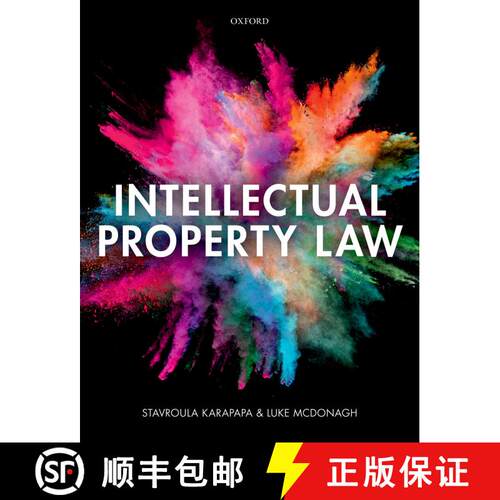 【3-4周达】Intellectual Property Law [9780198747697]