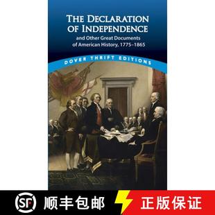 Independence Great The 1865 预订 1775 and Declaration American Documents Other 9780486411248 History