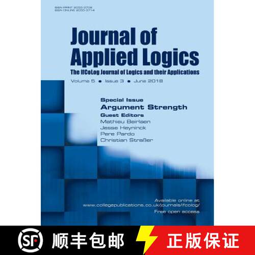 【3-4周达】Journal of Applied Logics - IfCoLog Journal: Volume 5, number 3, June  2018: Special Issue... [9781848902794]