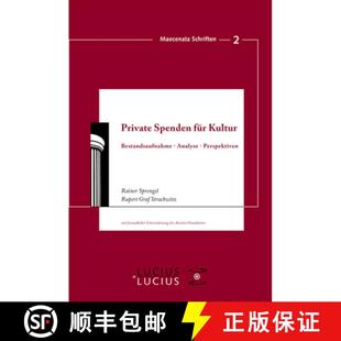 fur Kultur 9783828204300 Private Perspektiven Spenden Analyse 预订 Bestandsaufnahme