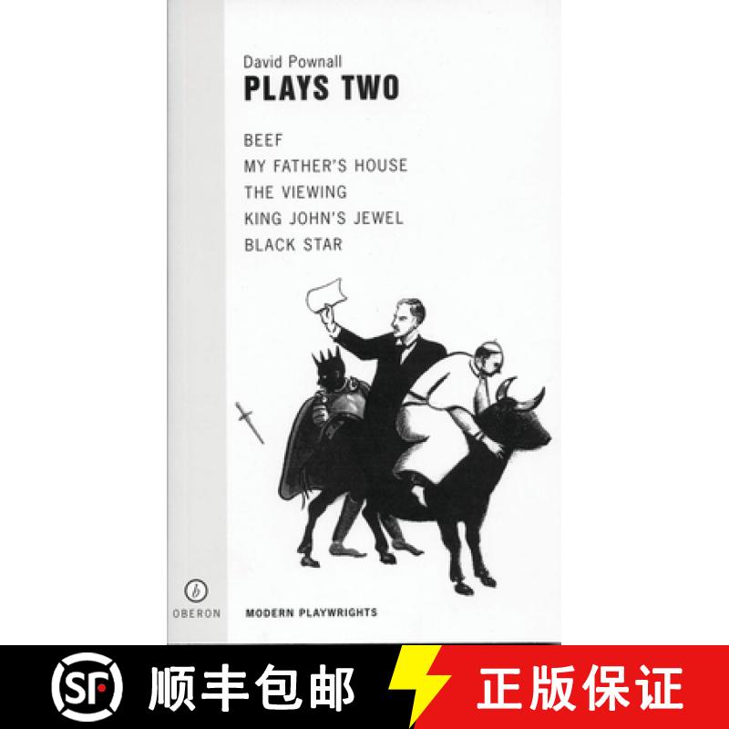 【3-4周达】Pownall: Plays Two: Plays Two - David Pownall Beef, The Viewing, My Father's House, Black ... [9781840020779]