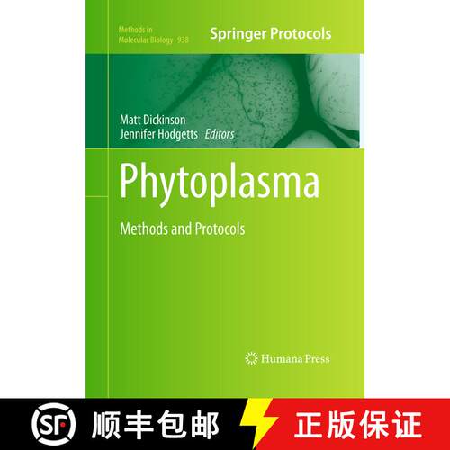 【3-4周达】Phytoplasma : Methods and Protocols (Softcover reprint of the original 1st ed. 2013) [9781493959655]
