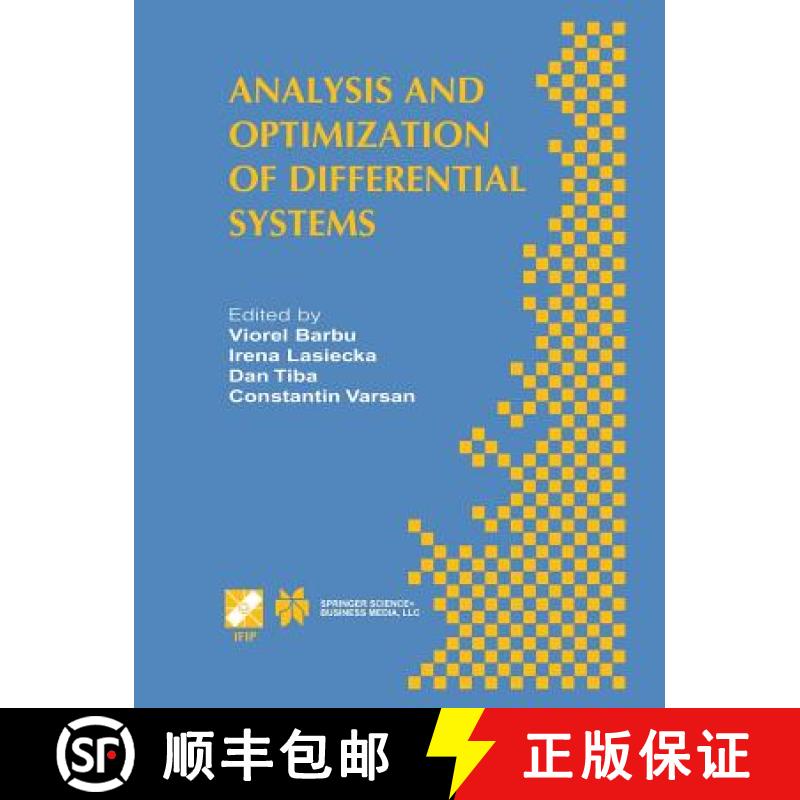 【3-4周达】Analysis and Optimization of Differential Systems: IFIP TC7 / WG7.2 International Working ... [9781475745061]