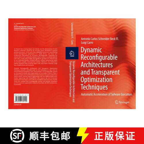 【3-4周达】Dynamic Reconfigurable Architectures and Transparent Optimization Techniques : Automatic A... [9789400790735]