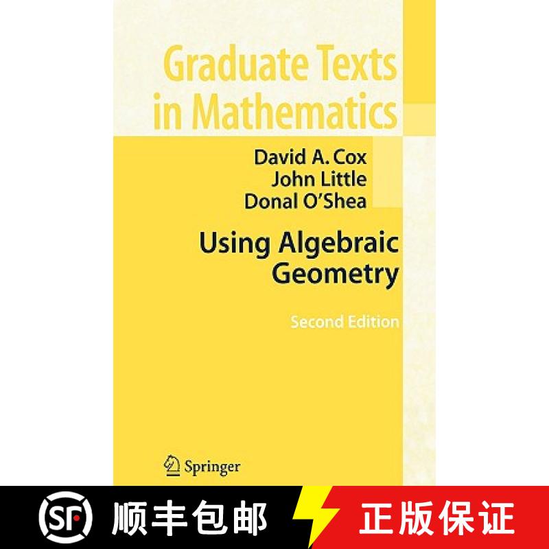 【3-4周达】Using Algebraic Geometry [9780387207339]