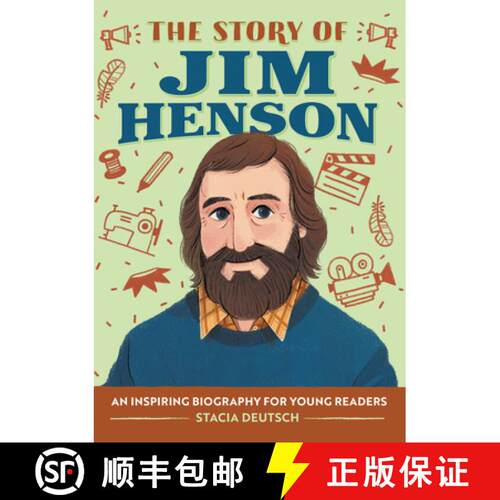 【3-4周达】The Story of Jim Henson: An Inspiring Biography for Young Readers [9781648760662]