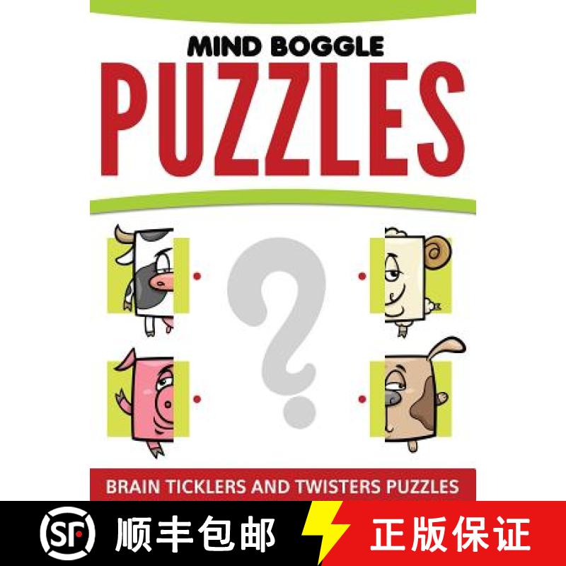 【3-4周达】Mind Boggle Puzzles: Brain Ticklers and Twisters Puzzles [9781681457963]