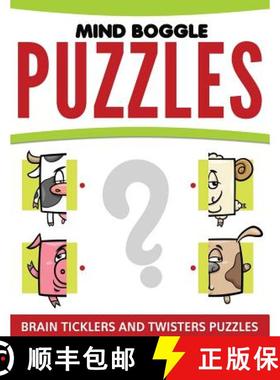 【3-4周达】Mind Boggle Puzzles: Brain Ticklers and Twisters Puzzles [9781681457963]