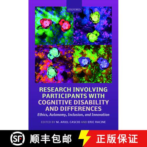 【3-4周达】精装 Research Involving Participants with Cognitive Disability and Differences: Ethics, Au... [9780198824343]