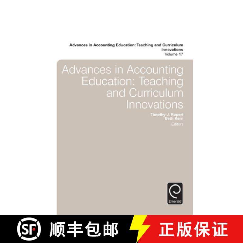 【3-4周达】Advances in Accounting Education: Teaching and Curriculum Innovations [9781784416461]
