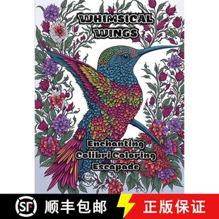 Whimsical Wings Escapade 9781088288023 Coloring 4周达 Colibri Enchanting