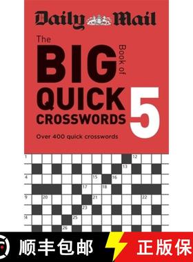 【3-4周达】Daily Mail Big Book of Quick Crosswords Volume 5 [9781788403955]