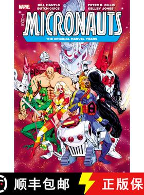 【3-4周达】Micronauts: The Original Marvel Years Omnibus Vol. 3 Michael Golden Cover [9781302957254]