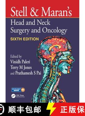 【3-4周达】Stell & Maran's Head and Neck Surgery and Oncology [9781032840499]