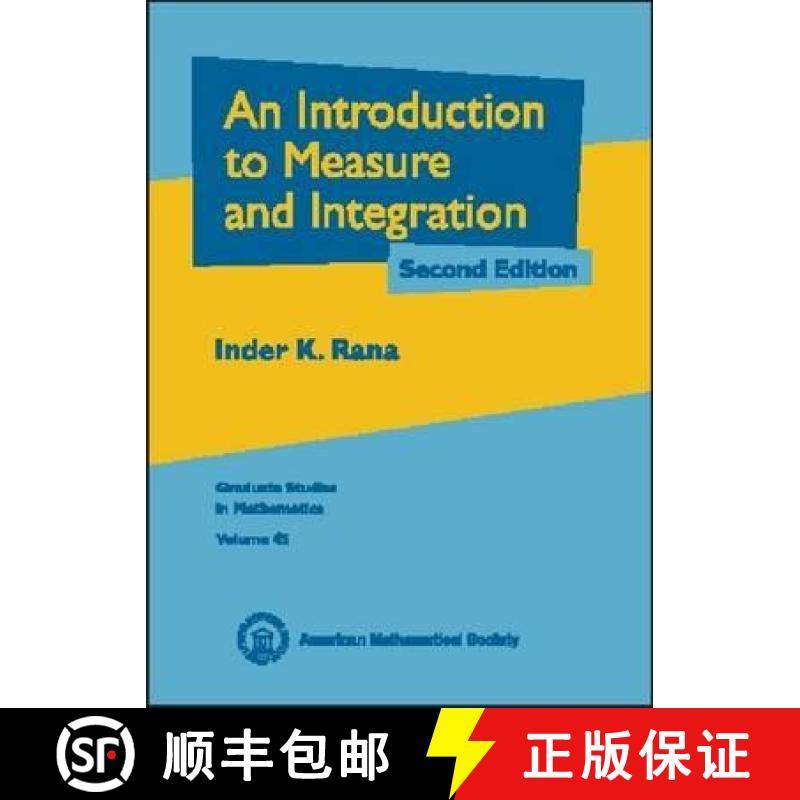 【3-4周达】Introduction to Measure and Integration [9780821829745],书籍/杂志/报纸,科学技术类原版书,淘宝优惠券,粉丝福利购,淘宝优惠卷