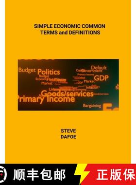 【3-4周达】SIMPLE ECONOMIC COMMON TERMS and DEFINITIONS [9781300937036]