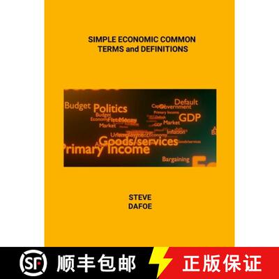 【3-4周达】SIMPLE ECONOMIC COMMON TERMS and DEFINITIONS [9781300937036]