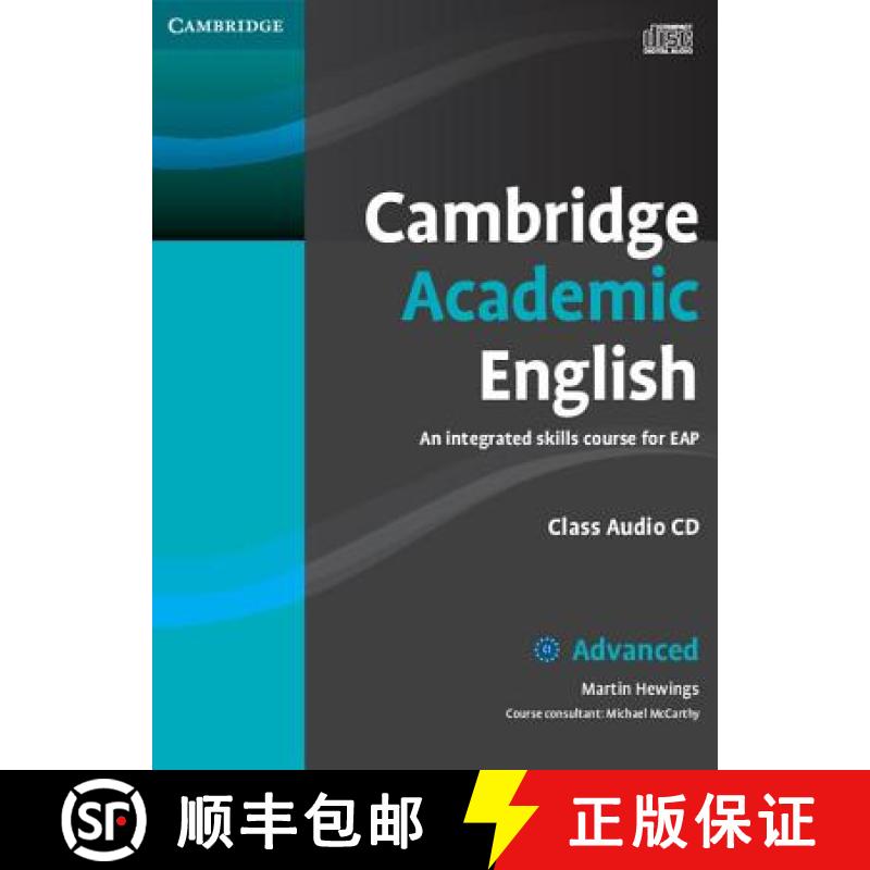 【2-3周达】Cambridge Academic English C1 Advanced Class Audio CD: An Integrated Skills Course for Eap [9780521165242]